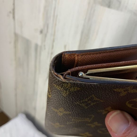 Louis Vuitton Monogram Porte Monnaie Billets Viennois Bifold Wallet /U4046 - Picture 13 of 14
